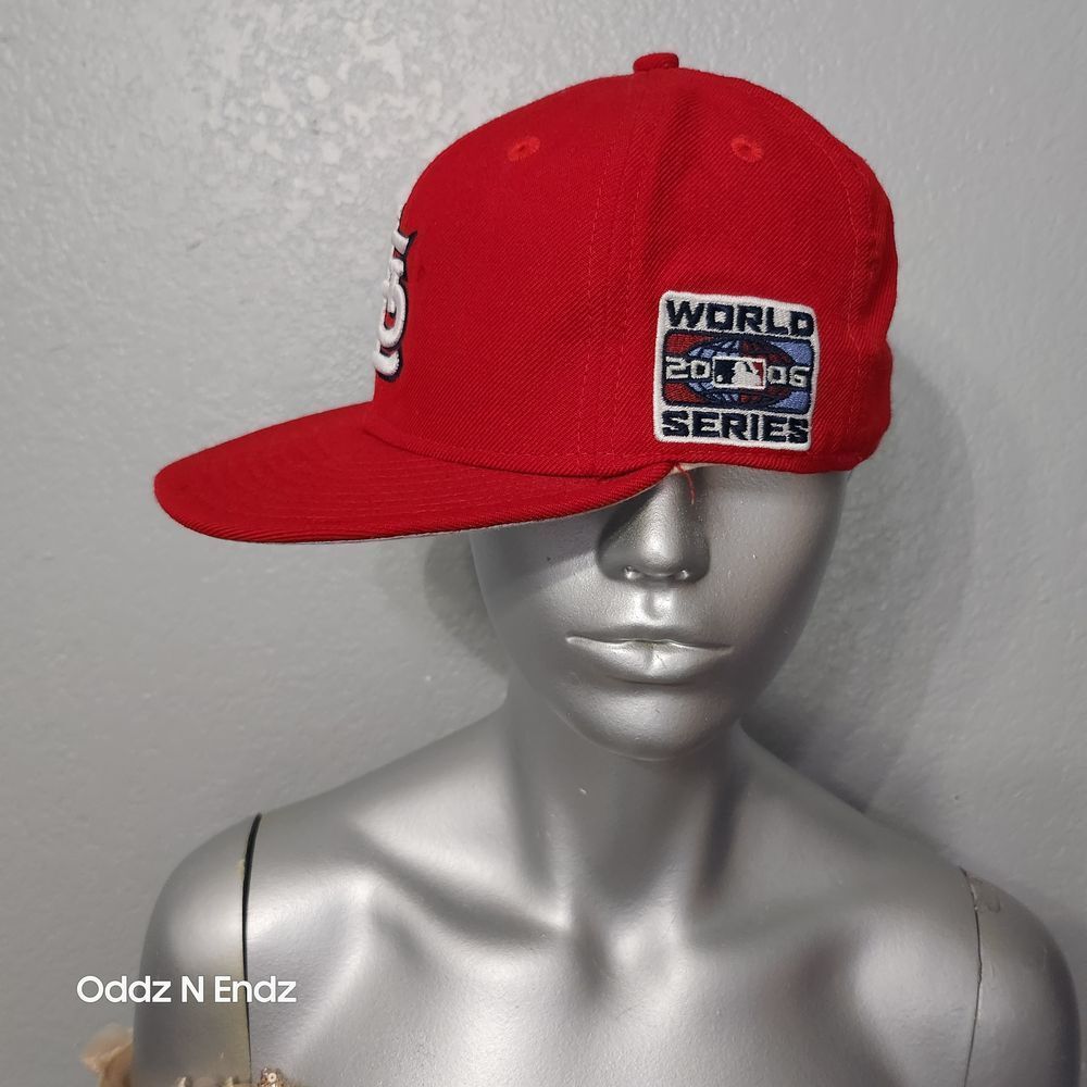 New Era St. Louis Cardinals World Series 2011 Official MLB Baseball Cap Sz 7 3/8 - Picture 3 of 11